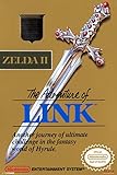 The Adventure Of Link Zelda II Super Nintendo NES Game Boy DS 3DS Wii Vintage Box Art Poster 12x18