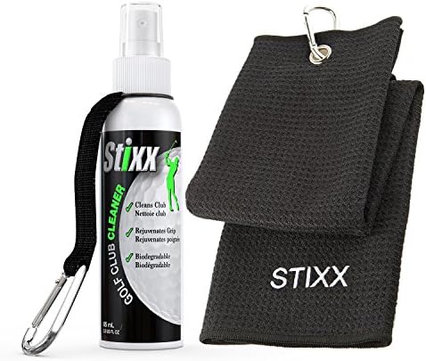 #1 Golf Club & Grip Cleaner and Tri-fold Microfiber Golf Towel