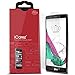 iCarez HD Clear Screen Protector for LG G4, 3-Pack Pet Film