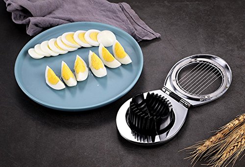 Egg Cutter,Stainless Steel Wire Egg Slicer,A Great Egg Cutter For Hard Boiled Eggs.