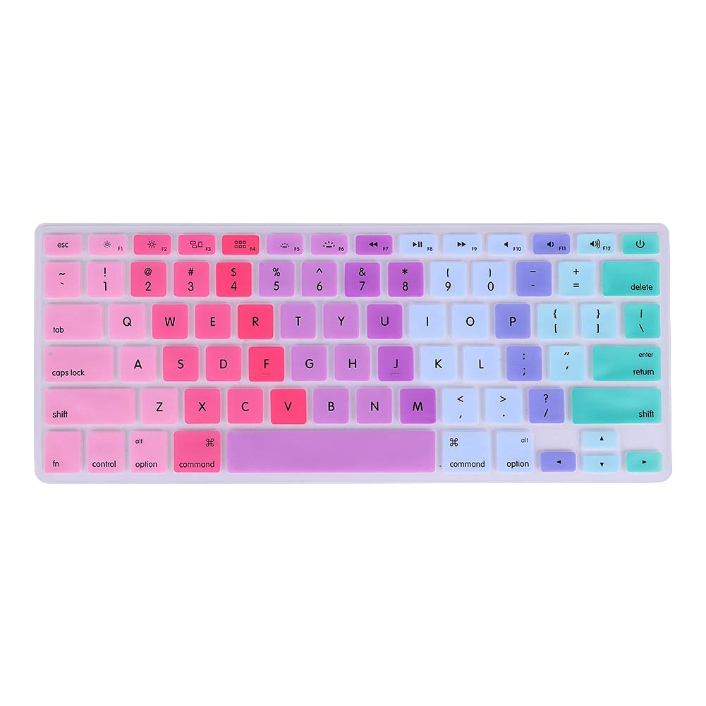 Computer Zubehor Staubschutz Reduziert Die Tippgerausche Ultradunne Dicke Bewinner 1 Stucke 13 3tastaturabdeckung Fur Macbook Air Pro Retina Weisser Rahmen Mit Buntem Stoff Staubdicht Und Wasserdicht