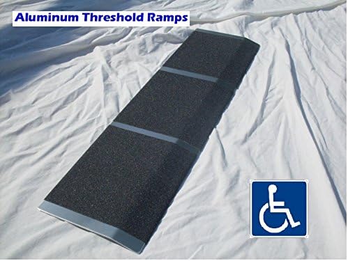 Aluminum Wheelchair Mobility Ramp Threshold 8" X 30" ADA Approved