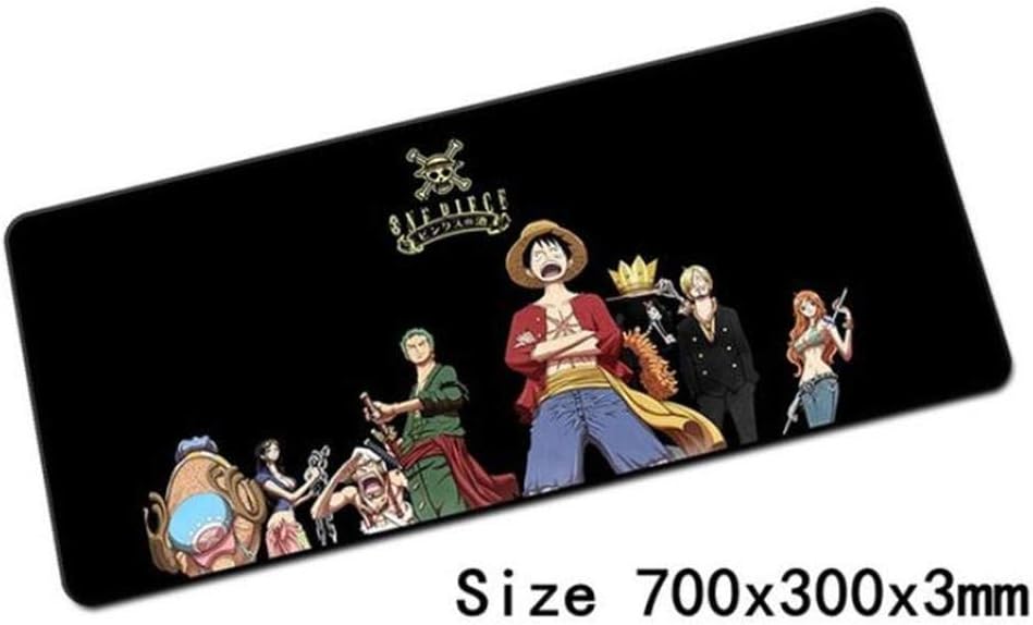 Anime One Piece Mouse Pad 700X300X3Mm Notebook Computer Beautiful Gaming Gamer To Laptop Mouse Mat F