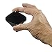 Pocket Square Holder, Men's Suit Handkerchief Keeper, 3.5” x 4.5”, Black, Felt