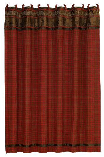 HiEnd Accents Cascade Lodge Shower Curtain