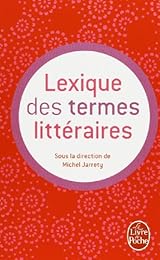 Lexique des termes littéraires...