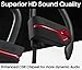 SENSO Bluetooth Wireless Headphones, Best Sports Earphones w/Mic IPX7 Waterproof HD Stereo Sweatproof Earbuds for Gym Running Workout 8 Hour Battery Noise Cancelling Headsets Hifi Cordless Headphonesthumb 2