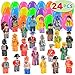 Qoolshow 24 Toys Filled Easter Eggs, 2.5