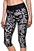 Pink Wind Women's Capri Workout Leggings Fitted Running Gym Stretch YOGA Pants