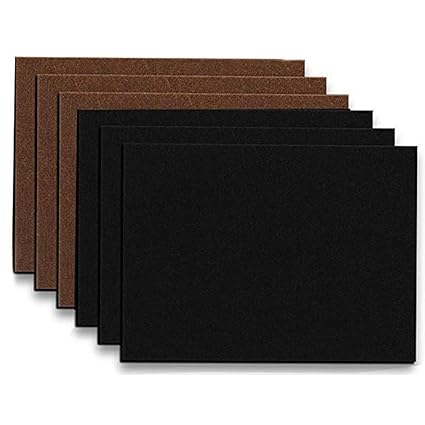 Lovelye Very Large Thick Self Adhesive Furniture Felt Pads 6 Piece 8 26 X11 8 X1 5 Felt Sheets Diy Shape Furniture Rectangle Chair Table Leg To