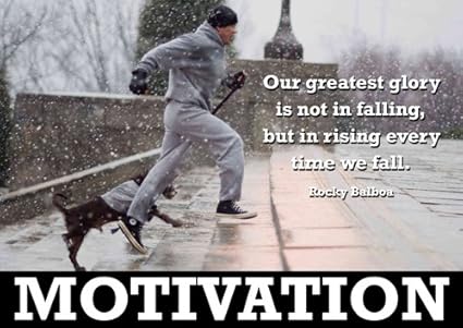 Motivation Greatest Glory Boxe Rocky Balboa 1 Citation Poster A3 Posters Cuisine Maison