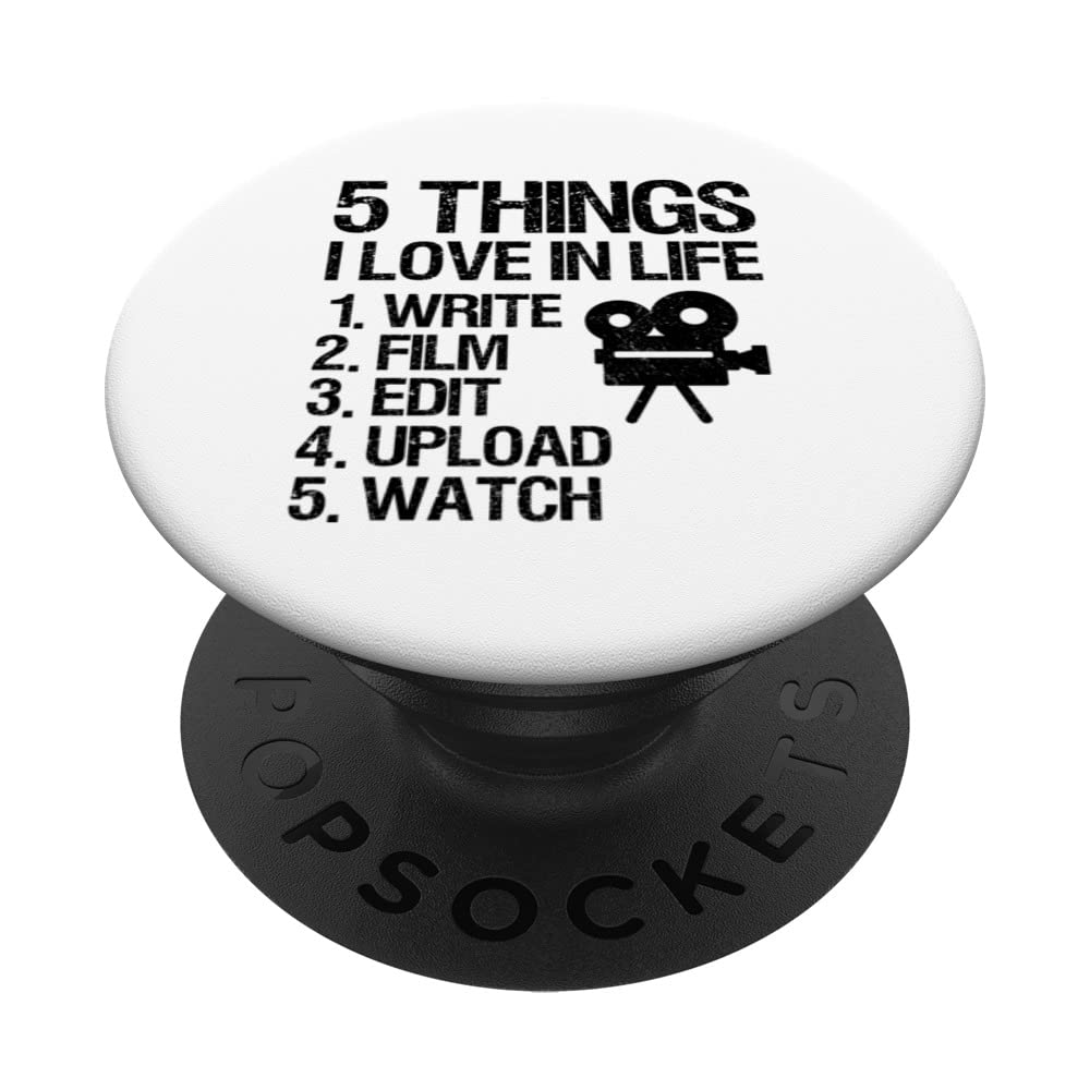 Write Film Edit Upload Watch Filmmaker Cinematographers PopSockets Swappable PopGrip