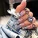 20G Laser Butterfly Nail Sequin Acrylic Paillettes butterfly nail glitter Holographic Nail Sparkle Glitter Sheets Tips