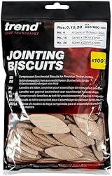 Trend 100Pcs Beechwood Joining Biscuits No. 0 10 20 Variety Pack view 2