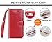 FYY Case for iPhone 6/6s, PU Leather Wallet Phone Case with Card Holder Flip Protective Cover [Kickstand Feature] [Wrist Strap] for Apple iPhone 6/6s 4.7