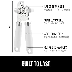 GORILLA GRIP Heavy Duty Stainless Steel Smooth Edge