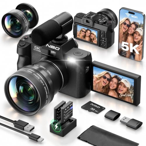 NBD 5K Digital Vlogging Camera