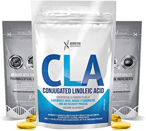 Conjugated Linoleic Acid - CLA 1000mg x 60 Tablets/Capsules/Pills