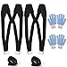 Moving Straps, Pandawill Lifting and Moving System with Soft Cushion & 4 Gloves Carry Bag Max Load 440 Pound Easily Move, Lift, Carry, and Secure Furniture, Appliances, Most of Heavy Objects
