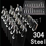 Tattoo Supplies 22 Pcs 304 STIANLESS STEEL TOP QUALITY TATTOO TIPS in BOX 22Tips