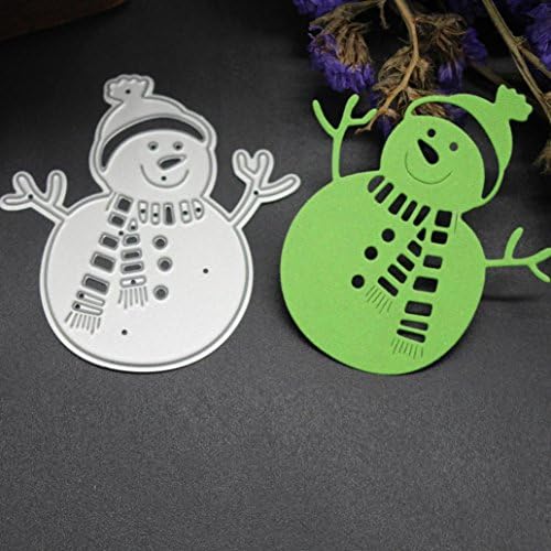 Little snowman,Tosangn Merry Christmas Metal Cutting Dies In Scrapbooking (B)