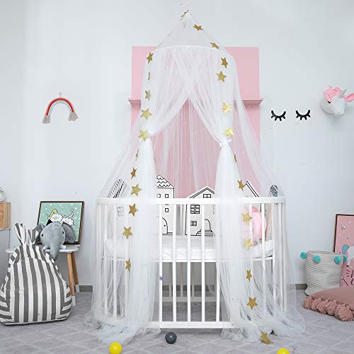 Conthfut Bed Canopy Premium Yarn Play Tent Bedding for Kids Playing