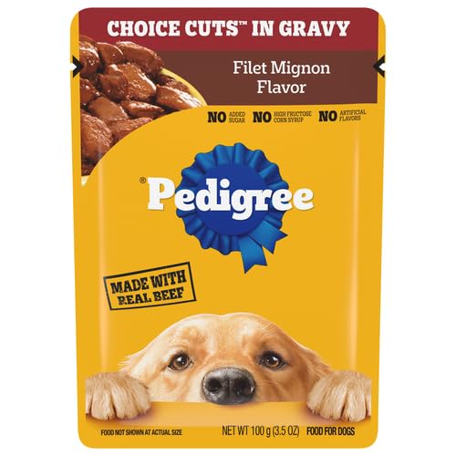 4- PEDIGREE CHOICE CUTS IN GRAVY FILET MIGNON...