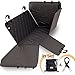 Pet Car Seat Covers for Dogs (1 x Universal Dog Seat Covers - 100% Waterproof) - Back Seat Cover for Pets - Improved Design Dogs Hammock - Pet Car Door Protector Side Flaps for Cars, Trucks and SUVs