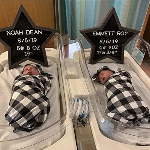 buffalo check swaddle