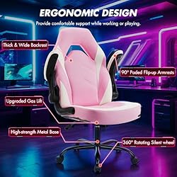 Sweetcrispy Computer Video Game Desk Chair