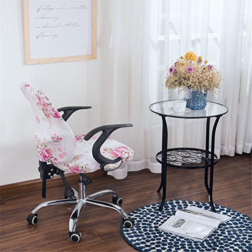 Office Computer Chair Cover Printing Rotating Armchair Cover Slipcover