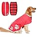 PUPTECK Reversible Dog Winter Clothes Waterproof Reflective Cold Weather Jacket Large Dogs