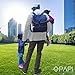 CleverPapi Mens Baby Diaper Bag w Changing Pad - Baby Messenger Diaper Bag for Cool Dads! Bookbag Diaper Bag, Shoulder, Stroller and Backpack Straps– Backpack and Cross Body Daddy Diaperbag