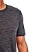 Icebreaker Merino Men's Sphere Short Sleeve Crewe Athletic T Shirts, Black Heather, Large