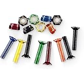Social Skateboard Hardware Pack Multi Color Anodized 1inch Allen