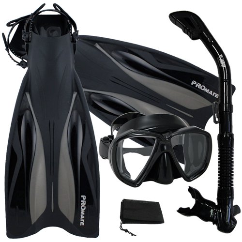 Promate Deluxe Snorkeling Gear Scuba Diving Fins