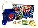 Big Bucket-of-fun With Spiderman! Skittles & Jelly Belly Jelly Beans; Paint Set, Coloring Book, Glow-in-the-dark Puzzle, Stickers, Bucket, Shovel; 9-pc