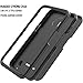 AMENQ Moto Z3 Play Case, Moto Z3 Case, 3 in 1 Hybrid Heavy Duty Shockproof with Rugged Hard PC and TPU Bumper Protective Armor Phone Cover for Motorola Moto Z Play (3nd Gen) 2018 (Black)