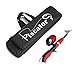 Portable Fishing Tackles Suit with Fishing reel ,Fishing rod/ pole, Fishing Bag , Spinning Travel Set Piscator Zone Fishing Kit Contains 3Pieces (black/red fishing tackles suit)