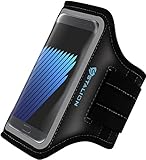 Stalion Sports Running Exercise Gym Armband Case Cover for Samsung Galaxy Note 7 (Jet Black)