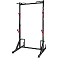 CANPA Multifunction Power Rack with Pull up Bar, Heavy Capacity and Adjustable Squat Stand Rack for Home Gym Equipment, Power Rack Cage