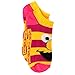 Sesame Street Elmo Womens 6 pk Ankle Socks (9-11, Elmo)