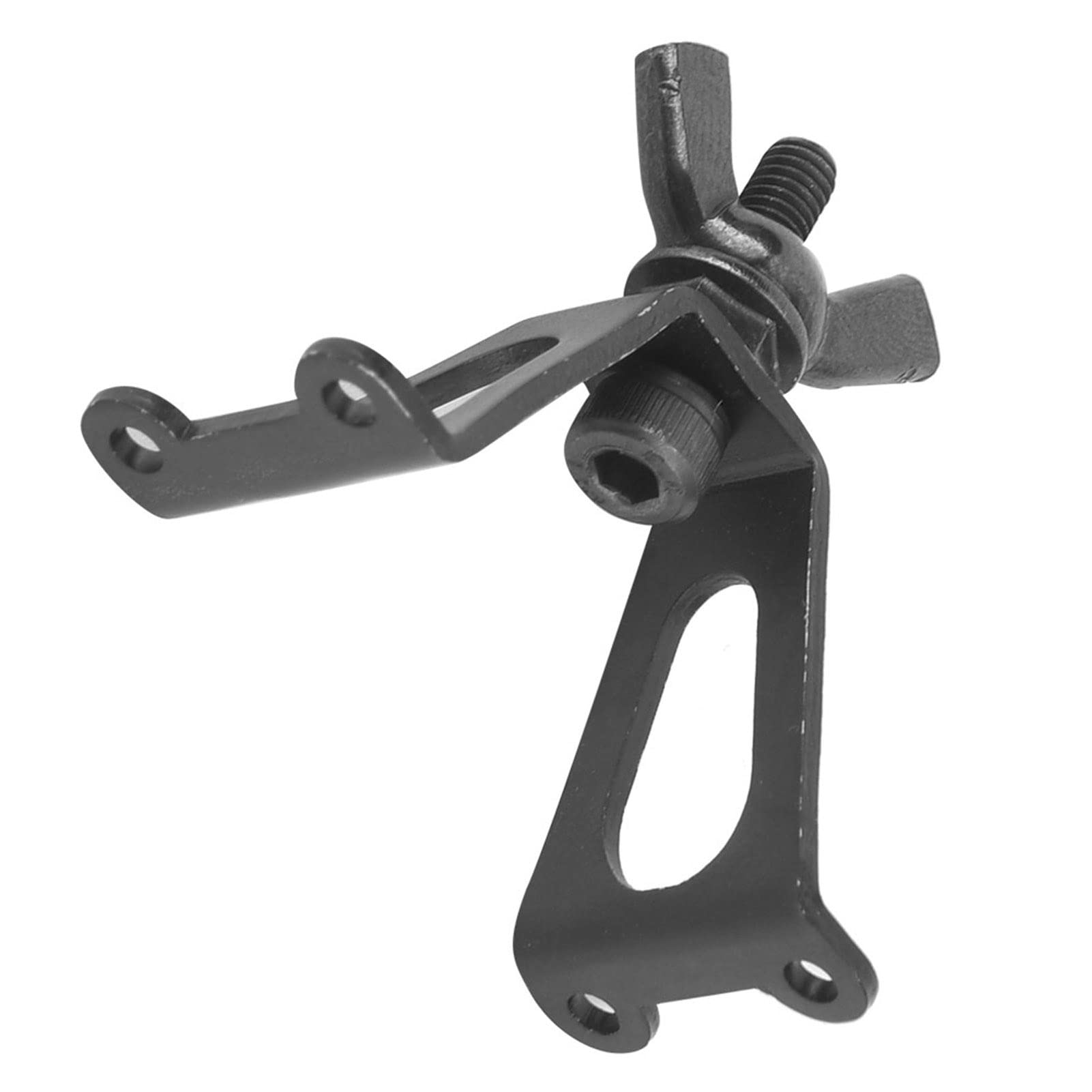 RiToEasysports RC Car Spare Wheel Rack, 1/10 Simulation,RC Rear Spare Tyre Tire Bracket Wheel Holder DIY RC Car Accessory Fit for Axial SCX10 D90 RC Crawler Car