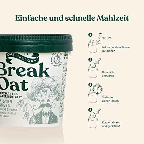 Break-Oat-5er-Pack-Fertiggerichte-Broc-Cheese-herzhaftes-Hafergericht-Mister-Green-mit-Kse-Brokkoli-Spinat-vegetarische-5-Minuten-Terrine-gesunde-Mahlzeit-fr-Zuhause-und-unterwegs