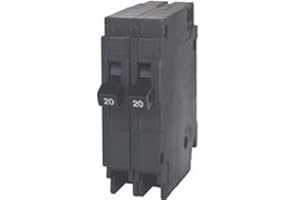 Siemens Q2020 Two 20-Amp Single Pole 120-Volt Circuit Breakers, for use only where Type QT breakers are allowed
