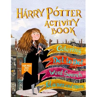 Hárry Pótter Activity Book: Coloring, Dot to Dot, Nepal | Ubuy