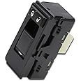 DNA Motoring WSW-004 Factory Style Front Passenger Side Power Window Lifter Switch, Black