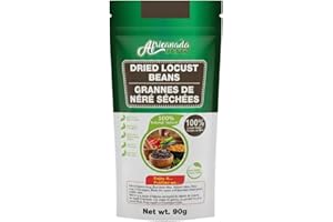 Africanada Locust Bean (Iru), Fermented African Seasoning, 90 g Each, Case of 6