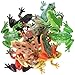 12 Poison Dart Frogs 1.5 Inch Plastic NEW