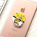 ZOEAST(TM) Pocket Monster Pokemon 360° Rotating Phone Buckle Tablet Finger Grip Ring Stand Holder Kickstand for all Phones Tablets iPhone 4 4S 5 5S SE 6 6S 7 Plus Samsung iPad iPod (Pikachu)
